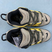 Cargar imagen en el visor de la galería, Air More Uptempo Low x AMBUSH Limestone Vivid Sulphur Black FB1299 200