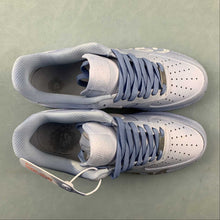 Cargar imagen en el visor de la galería, Air Force 1 07 Low Baby Blue Customised 315122-111