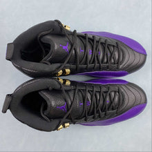 Cargar imagen en el visor de la galería, Air Jordan 12 Retro Field Purple Black Taxi CT8013-057