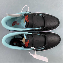 Cargar imagen en el visor de la galería, Travis Scott x Air Jordan 1 Low OG Black Blue DM7866-701