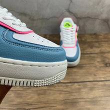 Cargar imagen en el visor de la galería, Air Force 1 Shadow Sunset Pulse Light Armory Blue Black CU8591-101