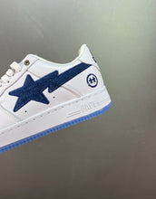 Cargar imagen en el visor de la galería, BAPE STA White Blue Denim