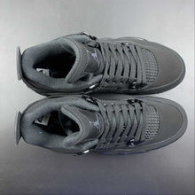 Cargar imagen en el visor de la galería, Air Jordan 4 Retro Gs Black Cat 2020 Light Graphite Black 408452-010