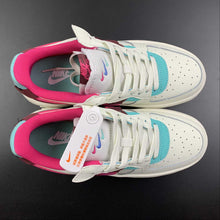 Cargar imagen en el visor de la galería, Air Force 1 FONTANKA Sangria Sail Washed Teal Pink Prime DO6146-101