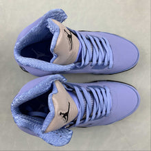 Cargar imagen en el visor de la galería, Air Jordan 5 Retro UNC University Blue Black White DV1310-401