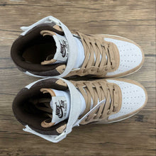 Cargar imagen en el visor de la galería, Air Force 1 07 Mid Brown White Coffee AL6896-556
