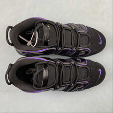 Cargar imagen en el visor de la galería, Air More Uptempo 96 Black Action Grape Gold Metallic DV1879-001