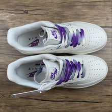 Cargar imagen en el visor de la galería, Air Force 1 07 Low Sacramento Kings Rice White Grey Purple NK6928-205