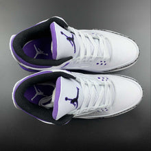 Cargar imagen en el visor de la galería, Air Jordan 3 Retro Dark Iris Cement Grey White Black CT8532-105