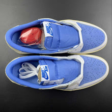 Cargar imagen en el visor de la galería, Travis Scott x Air Jordan 1 Low OG North Carolina Blue DM7866-134