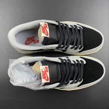 Cargar imagen en el visor de la galería, Air Jordan 1 Retro Low OG SP “Travis Scott” Black Sail-Phantom DM7866-001
