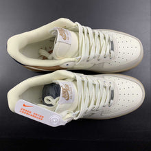 Cargar imagen en el visor de la galería, Air Force 1 07 Low White Navy Blue Brown BS8871-107