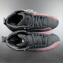 Cargar imagen en el visor de la galería, Air Jordan 12 Retro x A Ma Maniere Black Burgundy Crush DV6989-001