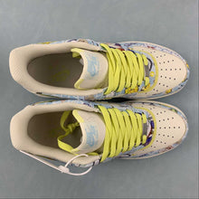 Cargar imagen en el visor de la galería, Air Force 1 07 Low Beige Light Blue Lemon Yellow FB0607-055