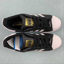 Cargar imagen en el visor de la galería, Adidas Superstar Bold Black White Black FV3335