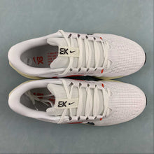 Cargar imagen en el visor de la galería, Air Zoom Pegasus 40 White Warm Red Black FJ0686-100