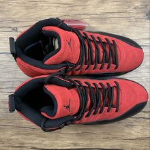 Cargar imagen en el visor de la galería, Air Jordan 12 Retro Reverse Flu Game Varsity Red Black CT8013-602