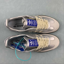 Cargar imagen en el visor de la galería, Adidas Samba OG Metallic Silver White B75806