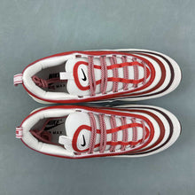Cargar imagen en el visor de la galería, Air Max 97 Summit White Dark Team Red Dragon Red Black FN6957-101