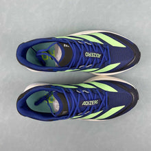 Cargar imagen en el visor de la galería, Adizero Boston 13 Lucid Blue Lime Burst Core Black JS4944