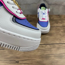 Cargar imagen en el visor de la galería, Air Force 1 Shadow White Sapphire Barely Volt CJ1641 100