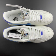 Cargar imagen en el visor de la galería, Air Force 1 07 Low White Medium Blue DQ0359-100