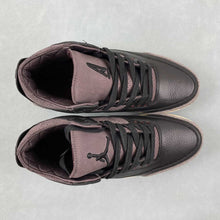 Cargar imagen en el visor de la galería, A Ma Maniere x Air Jordan 3 Retro Black Flat Pewter Violet Ore FZ4811-001