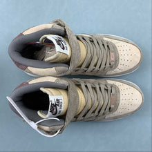 Cargar imagen en el visor de la galería, Air Force 1 07 Mid Suede Gray Yellow CG9908-102