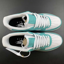 Cargar imagen en el visor de la galería, Air Force 1 07 Low White Gray Water Cyan DO7416-991