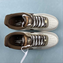 Cargar imagen en el visor de la galería, Air Force 1 Low LV8 Brogue Sail Khaki Cacao Wow FV3702-121