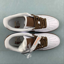 Cargar imagen en el visor de la galería, The North Face x Gucci x Air Force 1 07 Low White Brown DH7561-188