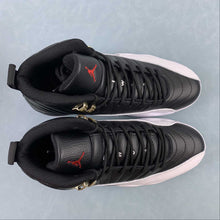 Cargar imagen en el visor de la galería, Air Jordan 12 Retro Black Varsity Red White CT8013-006