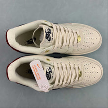 Cargar imagen en el visor de la galería, Air Force 1 07 Low 40 Off White Navy Blue Dark Red BS9055-740
