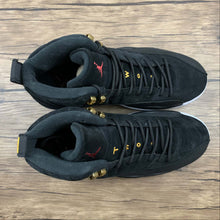 Cargar imagen en el visor de la galería, Air Jordan 12 Retro Reverse Taxi Black White 130690-017