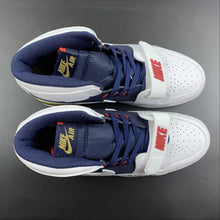 Cargar imagen en el visor de la galería, Air Jordan Legacy 312 High White Blue Gold AV3922-101