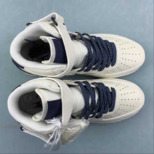 Cargar imagen en el visor de la galería, Air Force 1 07 Mid Off White Dark Blue SH0235-566