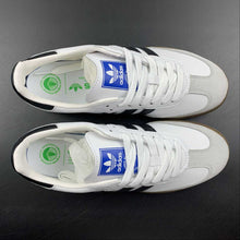 Cargar imagen en el visor de la galería, Adidas Samba Vegan Cloud White Core Black Metallic Gold FW2427