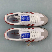 Cargar imagen en el visor de la galería, Adidas Samba OG White Better Scarlet Supplier Color IG1025