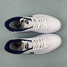 Cargar imagen en el visor de la galería, Air Jordan 1 Retro Low 85 White Metallic Navy FB9933-141