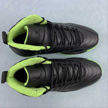 Cargar imagen en el visor de la galería, Air Jordan 12 Retro Black Neon Green SP-22-MNJDLS-595-S