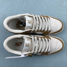 Cargar imagen en el visor de la galería, SB Dunk Low LV Brown White Metallic Gold FC1688-184