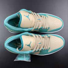 Cargar imagen en el visor de la galería, Air Jordan 1 Low Sanddrif Washed Teal-Sail DC0774-131