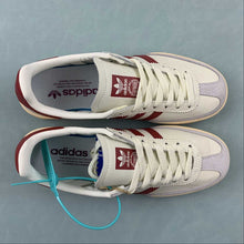 Cargar imagen en el visor de la galería, Adidas Jeans Chalk White Sand Strata Collegiate Burgundy GY7437