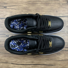 Cargar imagen en el visor de la galería, Air Force 1 07 Low LX Sisterhood Black Metallic Gold Hyper Royal CT1990-001