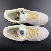 Cargar imagen en el visor de la galería, Air Force 1 07 Low Dark Red Cream Brown DG2296-019