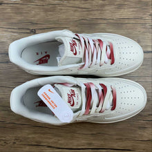 Cargar imagen en el visor de la galería, Air Force 1 07 Low NBA Rice White Dark Red NB8969-123