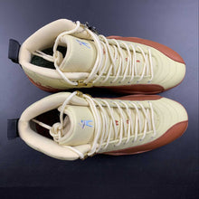 Cargar imagen en el visor de la galería, Air Jordan 12 Retro Eastside Golf Out of the Clay Muslin Burnt Sunrise DV1758-108