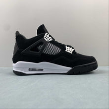 Cargar imagen en el visor de la galería, Air Jordan 4 Retro White Thunder Black FQ8138-001