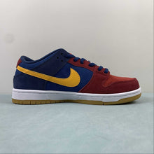 Cargar imagen en el visor de la galería, SB Dunk Low Barcelona Catalonia Blue Red Yellow DJ0606-400