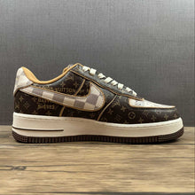 Cargar imagen en el visor de la galería, LV x Air Force 1 07 Low Damier Azur Brown LV Monogram 8A8PYL-101